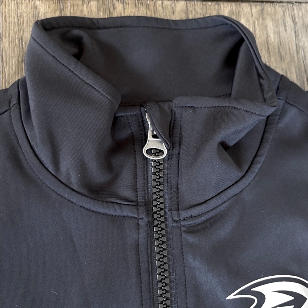NWT [Touch by Alyssa Milano] Anaheim Ducks NHL Activewear Full-Zip Vest Womens L - Picture 4 of 12